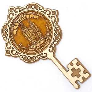 Магнит Бирск 1663 Памятник Ключ 7,5х11,5