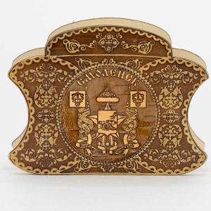 Салфетница Смоленск Герб 12х3х9