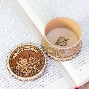 Шкатулка Кострома Ипатьевский Монастырь фигурная 5,5х5,5х3,5