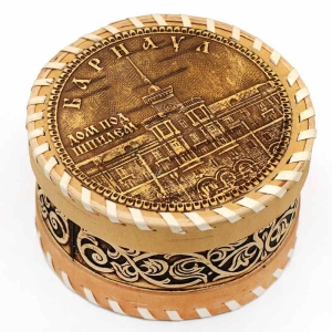 Шкатулка Барнаул Дом под Шпилем 10х10х6