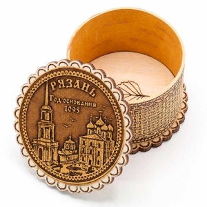 Шкатулка-Рязань-Кремль-Год-основания-1095-фигурная-774,7