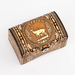 Шкатулка Сундук Шерегеш Олень 10х6х5