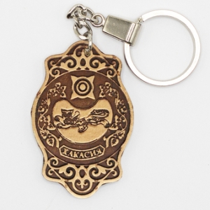 Брелок Хакасия Гер фигурный 3x5