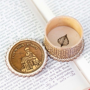 Шкатулка Горячий Ключ Часовня фигурная 4,5х4,5х3