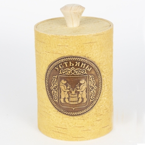 Туес Антик Устьяны светлый 350мл 8811,5