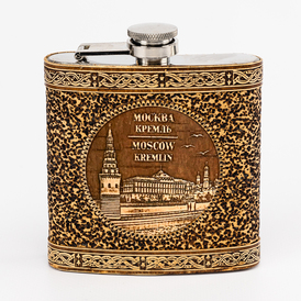 Фляжка Москва Кремль антик 180мл 60Z