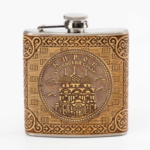 Фляжка Киров Успенский Собор 180мл 60Z
