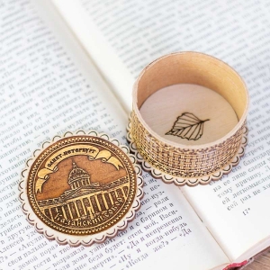 Шкатулка Санкт-Петербург Казанский собор фигурная 5,5х5,5х3,5