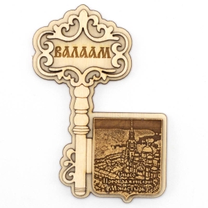 Магнит Валаам Валаамский Спасо-Преображенский Монастырь Ключ Герб 6,39,5