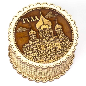 Шкатулка Тула Успенский кафедральный собор фигурная 774,7