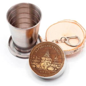 Брелок-Стопка Зарайский Кремль 5х5х6,5