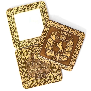 Зеркало Томск Герб шарнирное 7,57,51