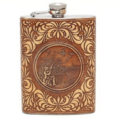 Фляжка Охотник 240мл 80Z - сувенир