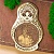 Магнит-Матрешка-Ярославль-Памятник-Ярославу-Мудрому-Золото-5,58,5
