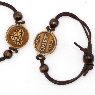 Браслет Азов/Сердце 3*3 - сувенир