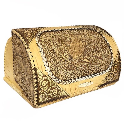 Хлебница Шлем Филин 33*25*18,5 - сувенир