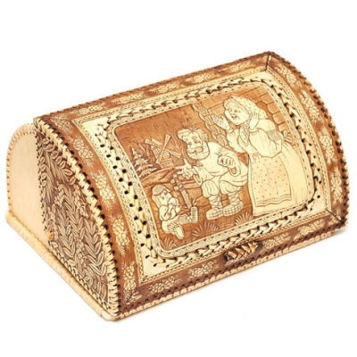 ---Хлебница Шлем Сказка 2 33*25*18,5 - сувенир