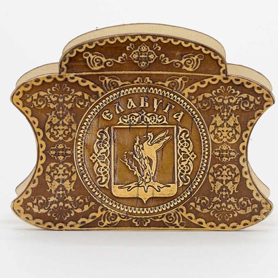 Салфетница Елабуга Герб 12*3*9 - сувенир