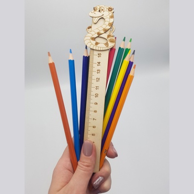 ---Линейка Змейка 21*4 - сувенир