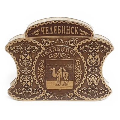 Салфетница Челябинск Герб 12*3*9 - сувенир