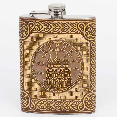 Фляжка Киров Успенский Собор 240мл 80Z - сувенир