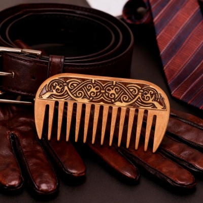 Гребень Узор Вид 2 10,5*5,5 - сувенир